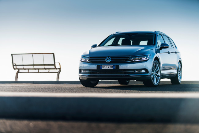 Обои картинки фото автомобили, volkswagen, 2015г, b8, wagon, passat