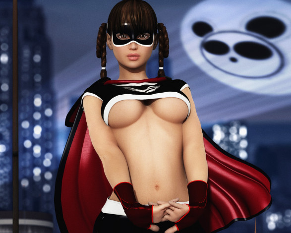 Обои картинки фото 3д графика, фантазия , fantasy, девушка, фон, взгляд