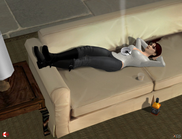 Обои картинки фото 3д графика, фантазия , fantasy, фон, взгляд, девушка