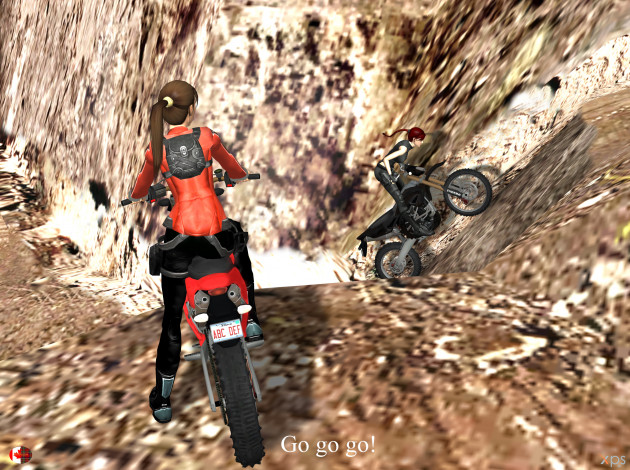 Обои картинки фото 3д графика, люди-авто, мото , people- car ,  moto, взгляд, девушки, мотоцикл, фон