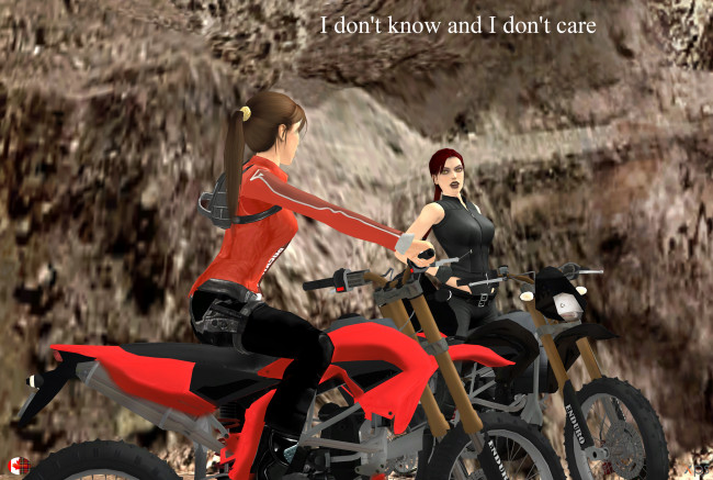 Обои картинки фото 3д графика, люди-авто, мото , people- car ,  moto, фон, девушки, взгляд, мотоцикл