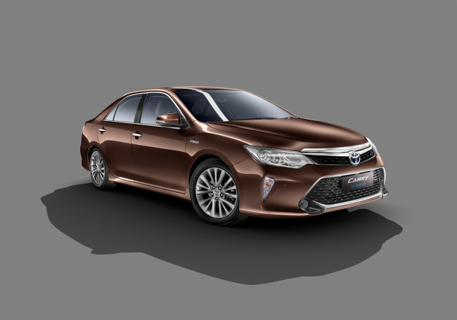 Обои картинки фото автомобили, toyota, camry, hybrid, in-spec