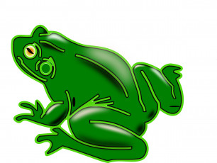 Картинка векторная+графика животные+ animals лягушка