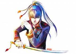 Картинка аниме +gray-man парень