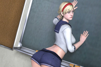 Картинка 3д+графика люди+ people фон взгляд девушка