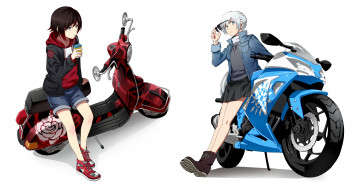 Картинка аниме rwby девушки