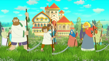 Картинка иван+царевич+и+серый+волк+3 мультфильмы работа люди коса дом природа мужчина