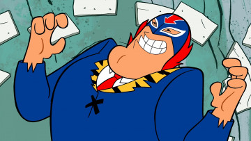 Картинка мультфильмы the+flintstones мужчина маска эмоции