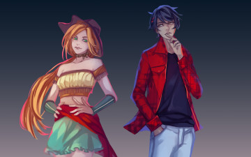 Картинка аниме unknown +другое двое