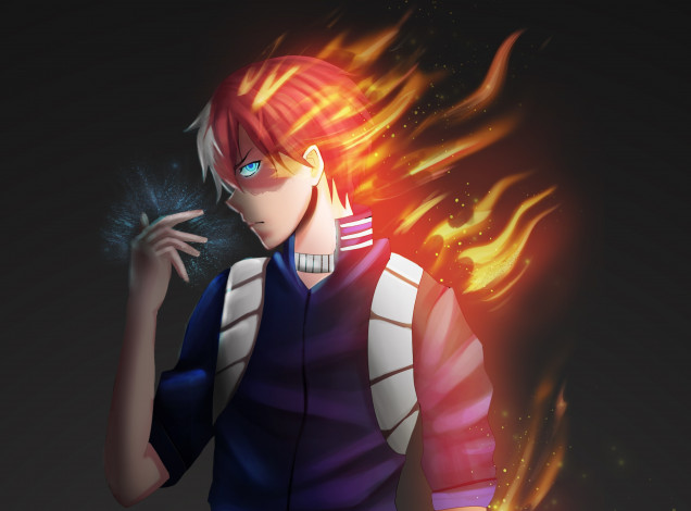 Обои картинки фото аниме, boku no hero academia, парень