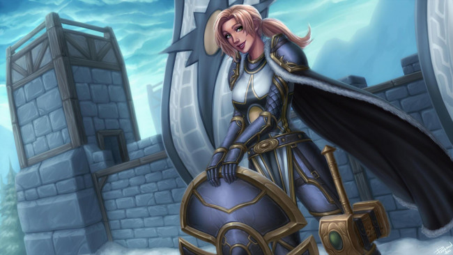 Обои картинки фото фэнтези, девушки, фон, взгляд, девушка