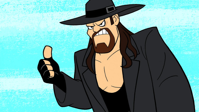 Обои картинки фото мультфильмы, the flintstones, мужчина, шляпа