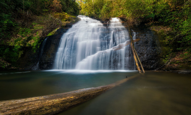 Обои картинки фото природа, водопады, простор