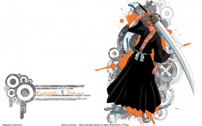 Обои картинки фото аниме, bleach, блич