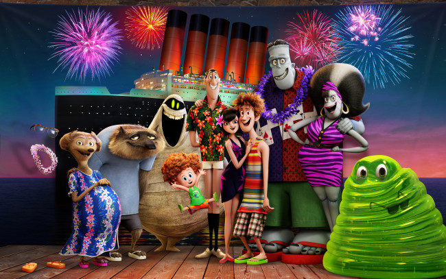Обои картинки фото мультфильмы, hotel transylvania 2, hotel, transylvania, 3