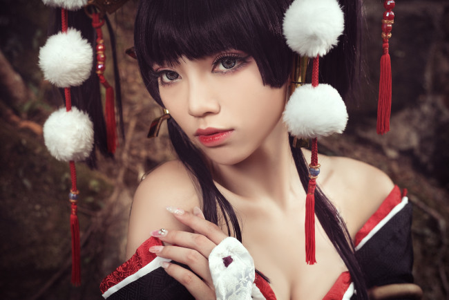 Обои картинки фото разное, cosplay , косплей, девушка, образ, наряд