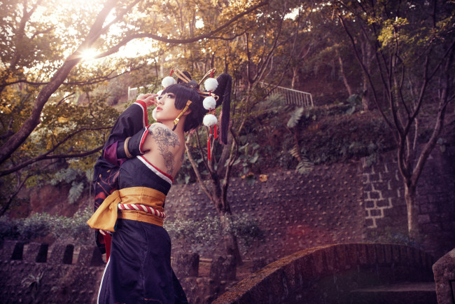 Обои картинки фото разное, cosplay , косплей, девушка, образ, наряд