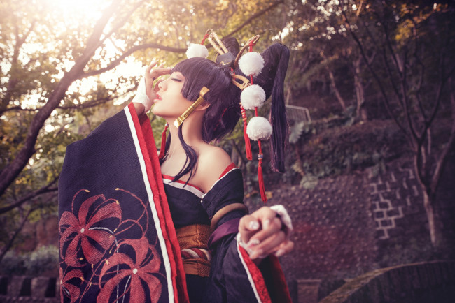 Обои картинки фото разное, cosplay , косплей, девушка, образ, наряд