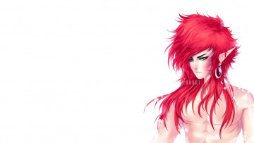 Картинка аниме животные +существа эльф