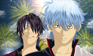 Картинка аниме gintama гинтама