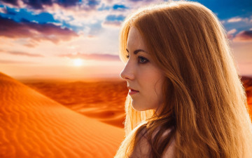 Картинка девушки -unsort+ лица +портреты posing female dune bright cute wind look mood pretty sun model young nature desert fantasy summer girl light outdoors dream epic sight portrait
