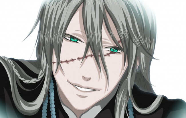 Обои картинки фото аниме, kuroshitsuji, гробовщик