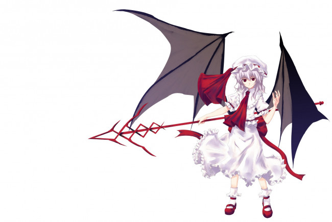 Обои картинки фото аниме, touhou, демон