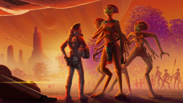 Картинка фэнтези существа welcoming committee jon hrubesch