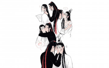 Картинка аниме mo+dao+zu+shi лань ванцзи вэй усянь