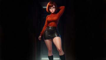 Картинка рисованное кино +мультфильмы velma dinkley scooby doo