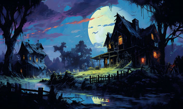 Картинка рисованное города нейросети графика нейроарт ai art нейронные сети рисунки нейро искусство