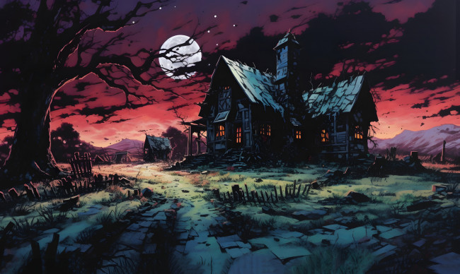 Обои картинки фото рисованное, города, нейросети, графика, нейроарт, ai, art, нейронные, сети, рисунки, нейро, искусство