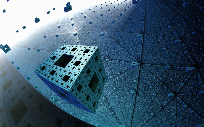 Обои картинки фото 3д графика, другое , other, кубы, пространство