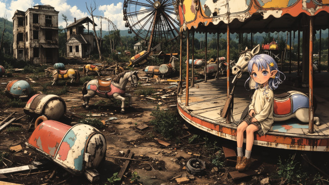 Обои картинки фото аниме, город,  улицы,  интерьер,  здания, нейросети, графика, нейроарт, ai, art, нейронные, сети, рисунки, нейро, искусство, нейрографика, graphics, neuroart, neural, networks, drawings, neuro, neurography