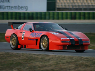 Картинка corvette c4 спорт автоспорт