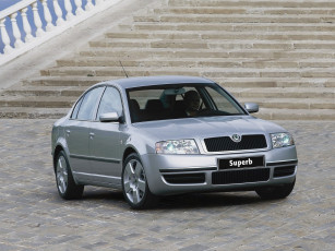 Картинка superb автомобили skoda