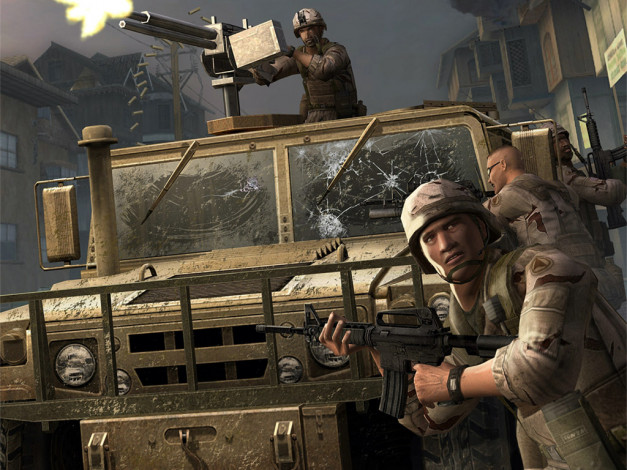 Обои картинки фото full, spectrum, warrior, ten, hammers, видео, игры