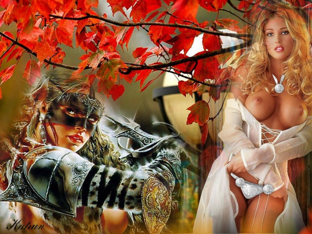 Обои картинки фото woman, wars, фэнтези, девушки