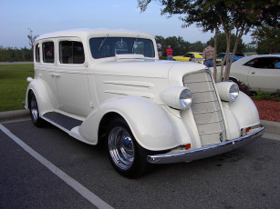 Картинка 1934 oldsmobile sedan classic автомобили выставки уличные фото