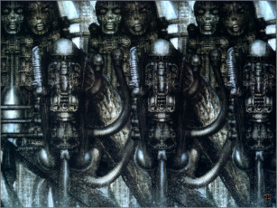Картинка фэнтези giger
