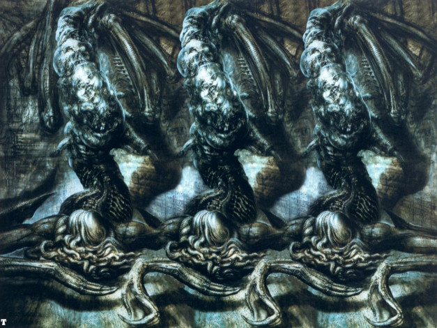 Обои картинки фото фэнтези, giger