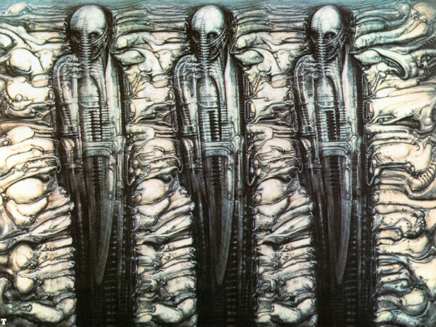 Обои картинки фото фэнтези, giger