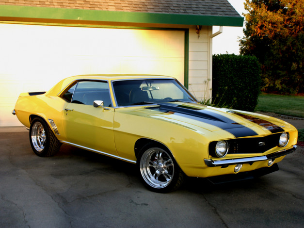 Обои картинки фото автомобили, camaro