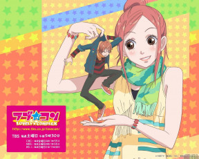 обоя аниме, lovely, complex