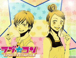 Картинка аниме lovely complex