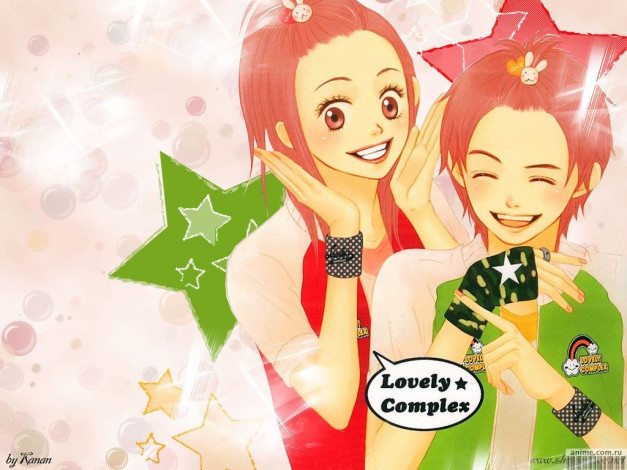Обои картинки фото аниме, lovely, complex