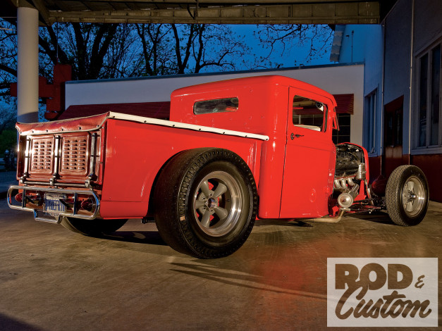 Обои картинки фото 1932, ford, pickup, автомобили, custom, pick, up