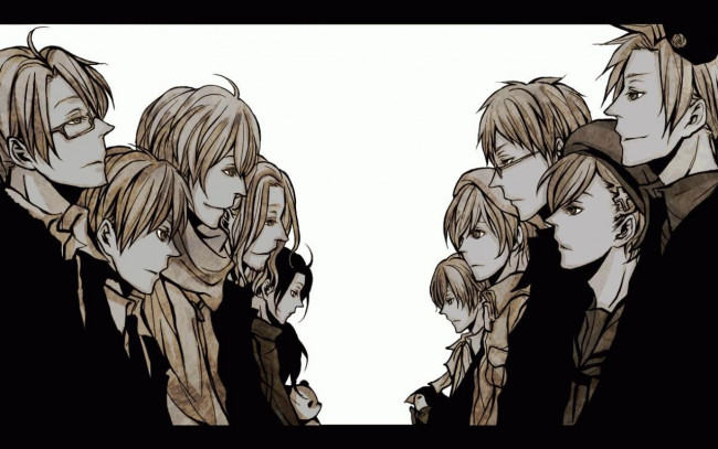 Обои картинки фото аниме, hetalia, axis, powers