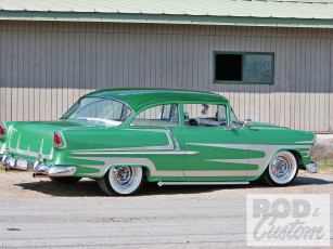 Картинка 1955 chevy 150 sedan автомобили chevrolet