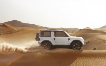 Картинка land rover dc100 concept 2012 автомобили песок
